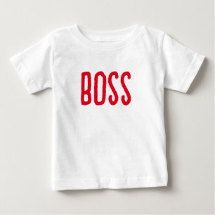 BOSS Humor T-Shirt für Baby / Kinder