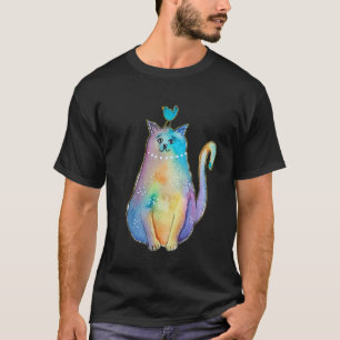 Boss Katze und Vogel, Meister des Gleichgewichts,  T-Shirt