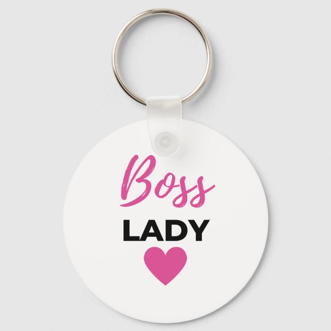 Boss Lady 2 Schlüsselanhänger (Vorderseite)
