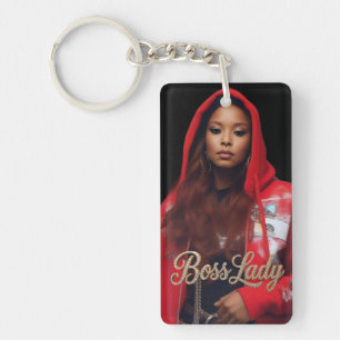 Boss Lady Acryl-Schlüsselanhänger Schlüsselanhänger