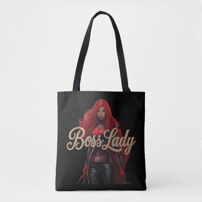 Boss Lady All-Over-Print-Tasche Tasche (Vorderseite)