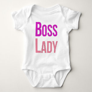 Boss Lady Baby Strampler