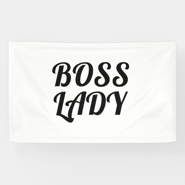 BOSS-LADY BANNER (Horizontal)