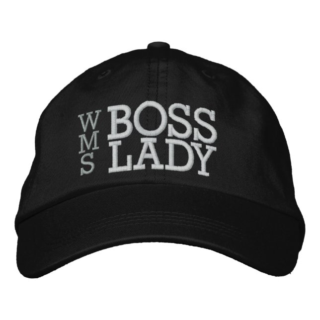 BOSS, LADY BESTICKTE KAPPE (Vorderseite)