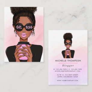 Boss Lady Business Card Visitenkarte