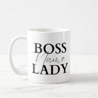 Boss Lady Coffee Tasse - Boss Lady Tasse, Lady Bos