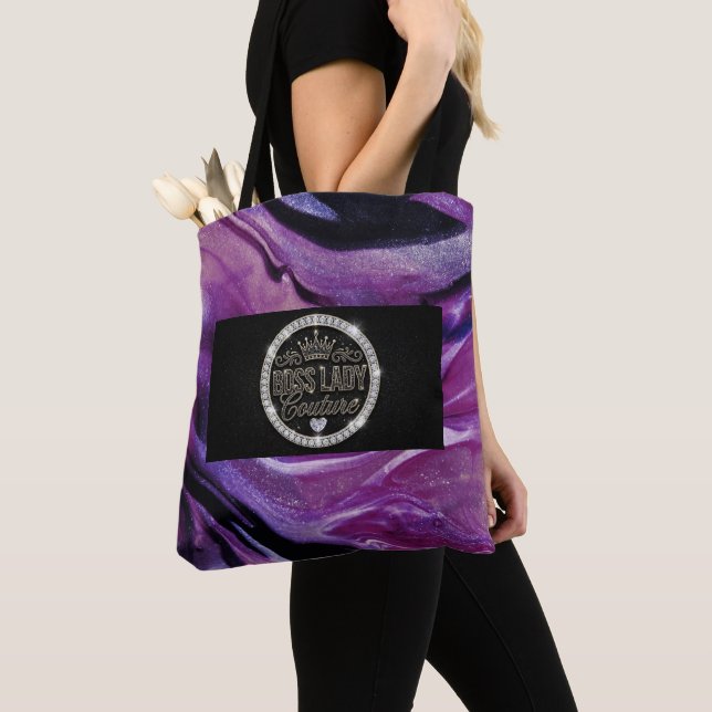 Boss Lady Couture All-Over-Print-Tasche Tasche (Von Nahem)