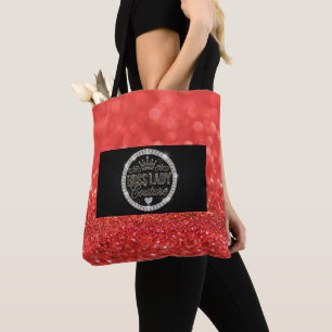 Boss Lady Couture Diamanten-Totentasche mit All-Ov Tasche