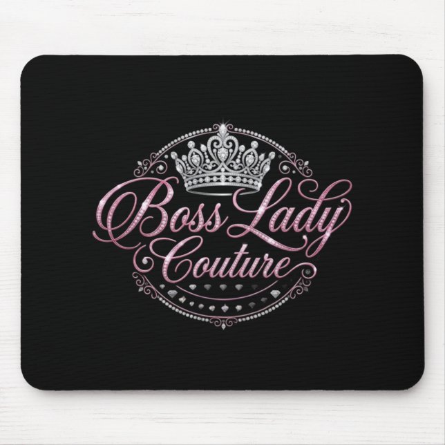 Boss Lady Couture-Mauspad Mousepad (Vorne)