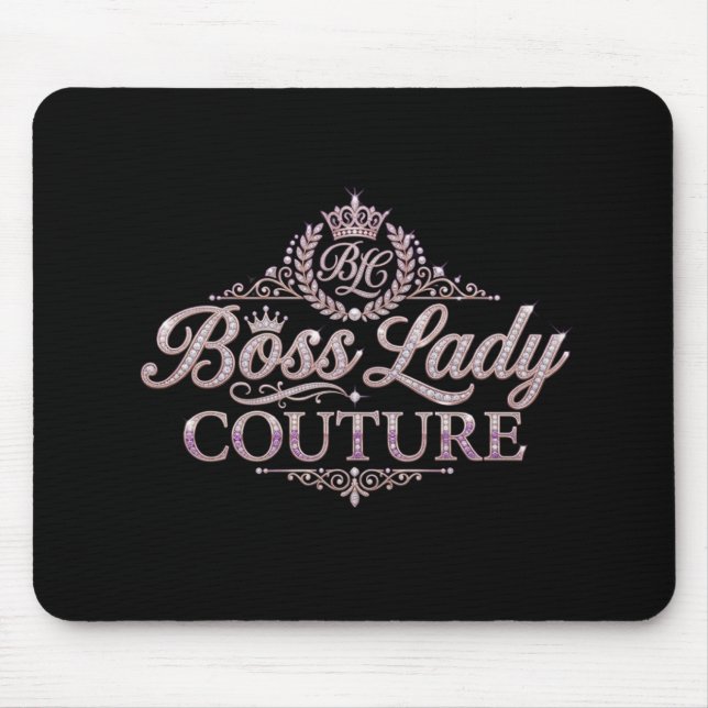 Boss Lady Couture-Mauspad Mousepad (Vorne)