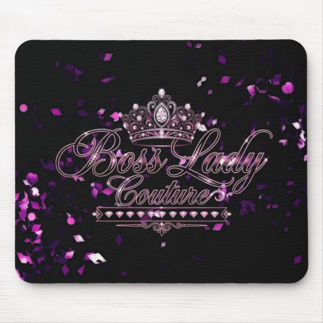 Boss Lady Couture-Mauspad Mousepad (Vorne)