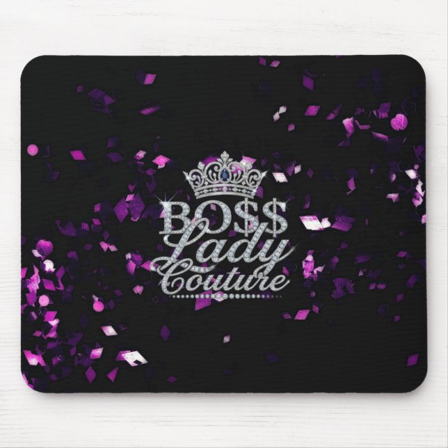 Boss Lady Couture-Mauspad Mousepad (Vorne)