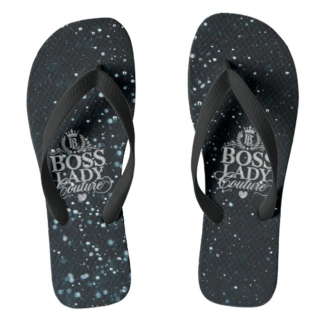 Boss Lady Couture Paar Flip Flops (Fußbett)