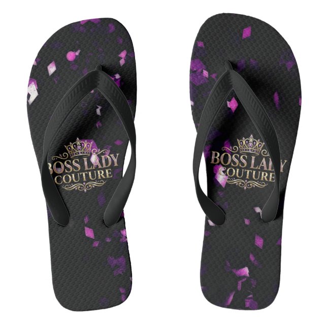 Boss Lady Couture Paar Flip Flops (Fußbett)