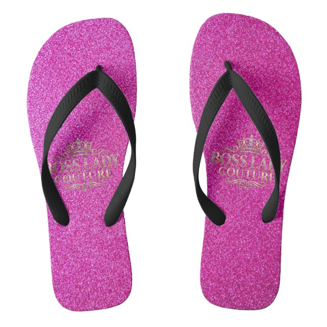 Boss Lady Couture Paar Flip Flops (Fußbett)