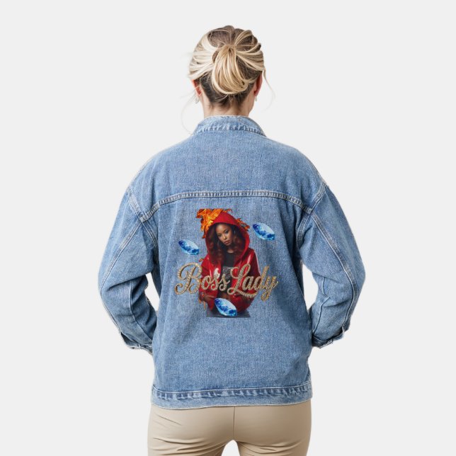 Boss Lady Denimjacke Jeansjacke (Modell)