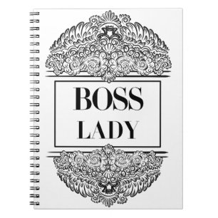 Boss Lady – Elegante Ermächtigung Notizblock