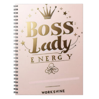 Boss Lady Energie Notizbuch Notizblock
