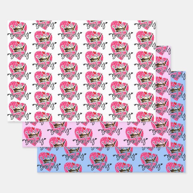 Boss Lady Geschenkpapier Set (Set)