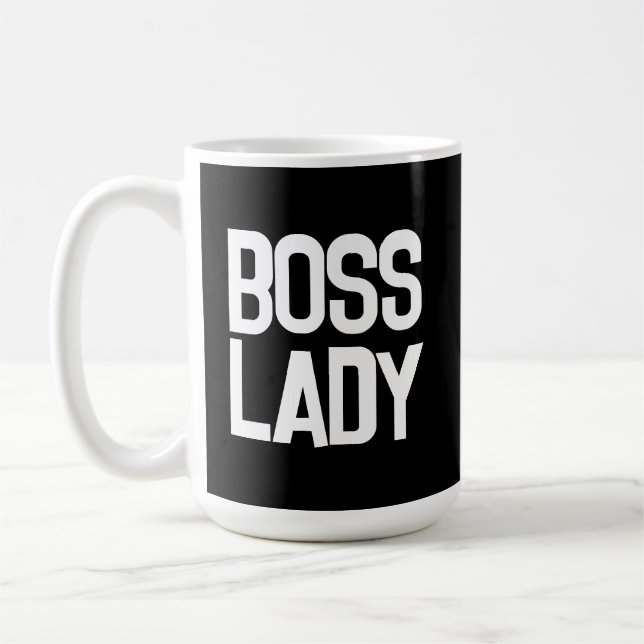 BOSS LADY KAFFEE TASSE (Links)