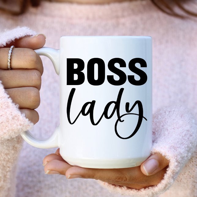 Boss Lady Kaffeetasse (Von Creator hochgeladen)