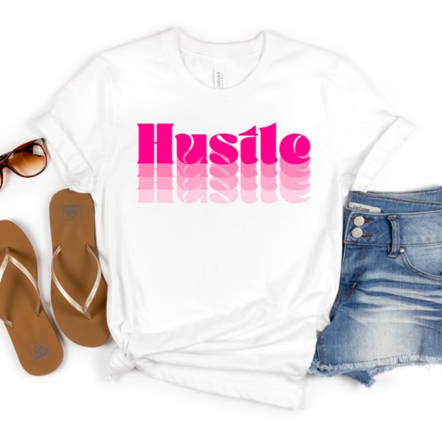 Boss Lady Pink Hustle Women's T - Shirt (Von Creator hochgeladen)
