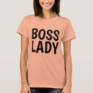 BOSS LADY Pink T - Shirt