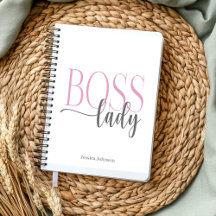 Boss Lady Pink und Grau Natural