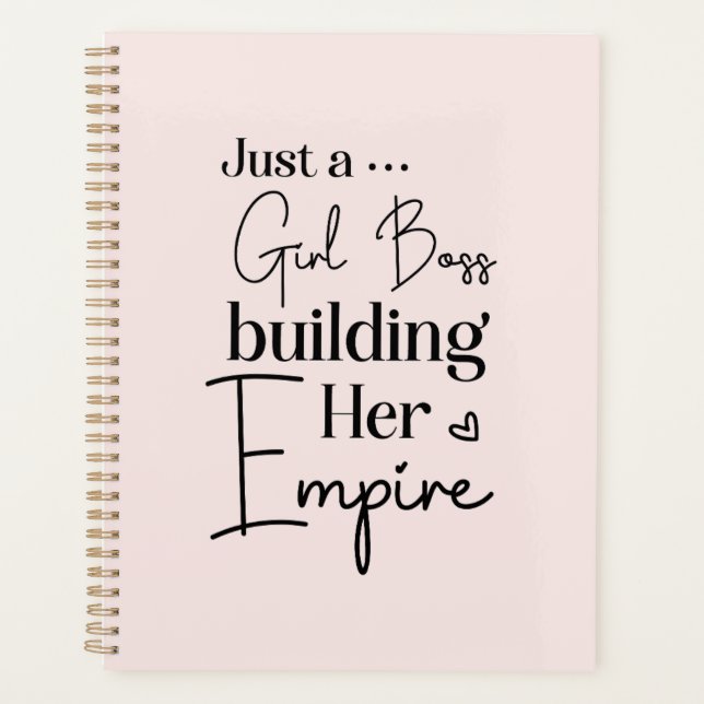 Boss Lady Planner Planer (Vorderseite)