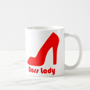 Boss Lady Red Pump Kaffeetasse