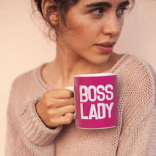 BOSS LADY ROSE CAFÉ MUG