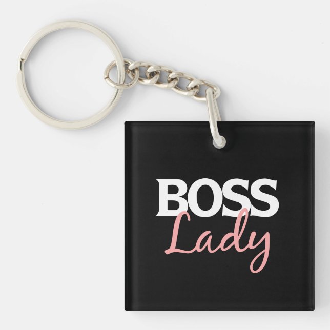 Boss Lady Schlüsselanhänger (Vorderseite)