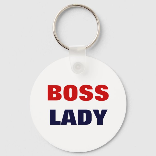 BOSS LADY SCHLÜSSELANHÄNGER (Vorderseite)