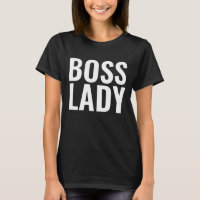BOSS LADY T-SHIRTS TEE - SHIRTS