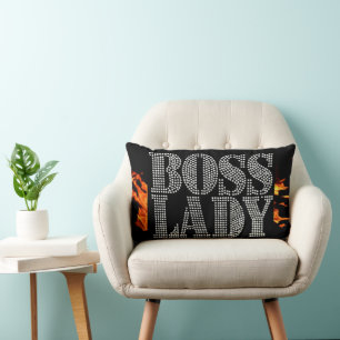 Boss Lady Wurfkissen Lendenkissen