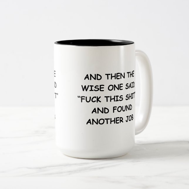 Boss Leaving Mug est un grand cadeau au revoir Cow (Devant droit)