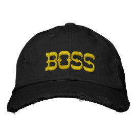 "Boss Life" bestickte Hülle Baseballkappe