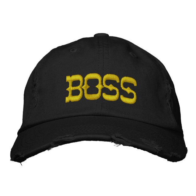 "Boss Life" Casquette brodé (Devant)