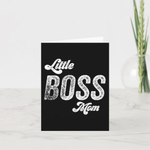 Boss Mama Baby Muttertag Karte