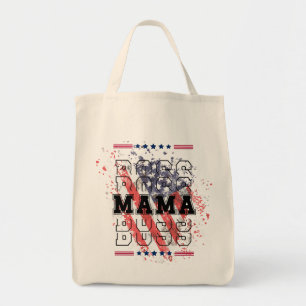 Boss Mama Patriotic Tasche   Starke Mama Canvas Ba