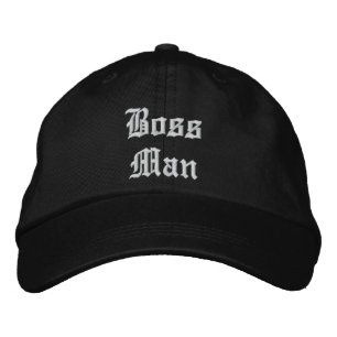 Boss Man Casquette ajustable personnalisé