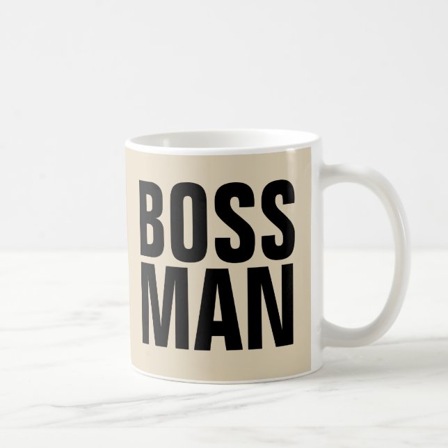 BOSS MAN COFFEE MUGS (Droite)