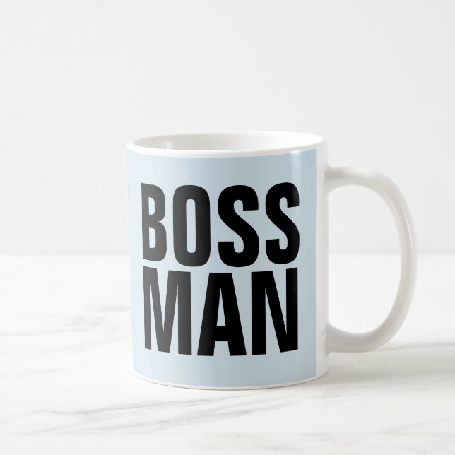 BOSS MAN COFFEE MUGS KAFFEETASSE (Rechts)