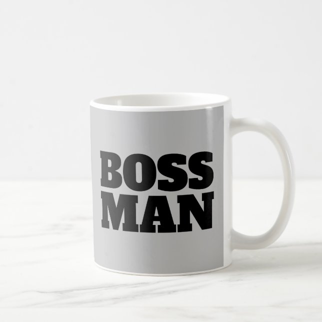 BOSS MAN COFFEE MUGS KAFFEETASSE (Rechts)