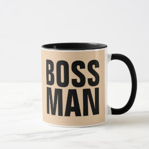 BOSS MAN COFFEE MUGS TASSE