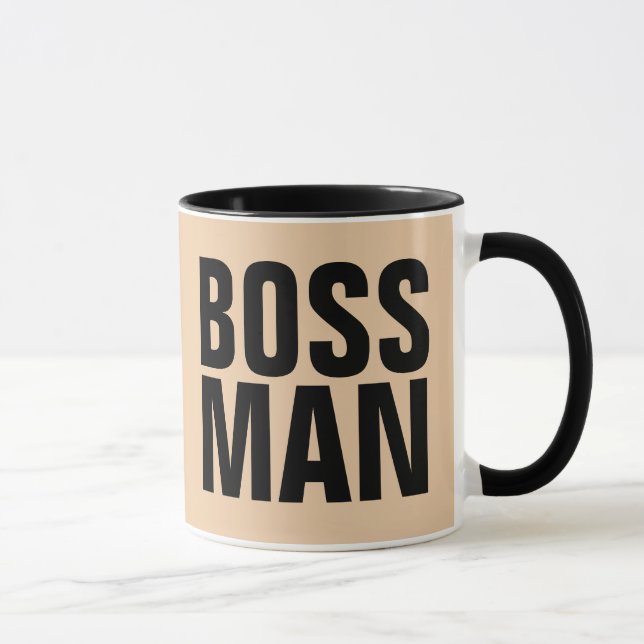 BOSS MAN COFFEE MUGS TASSE (Rechts)