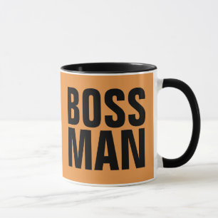 BOSS MAN COFFEE MUGS TASSE