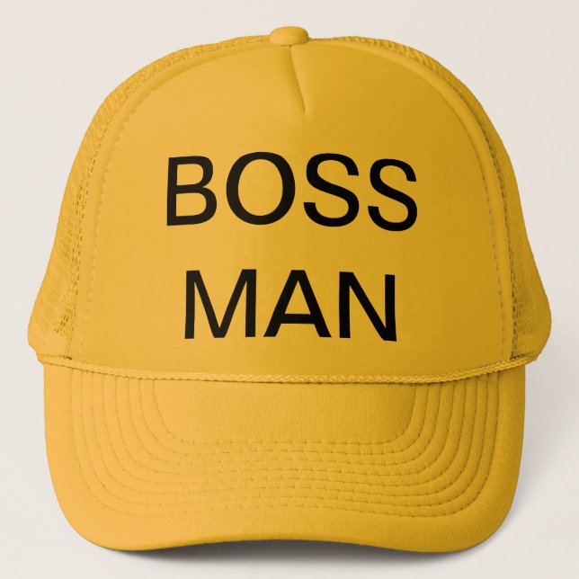 BOSS MAN - GAP TRUCKERKAPPE (Vorderseite)