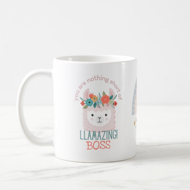 BOSS MANAGER COACH FORMAER COWORKER Custom Mug (Gauche)