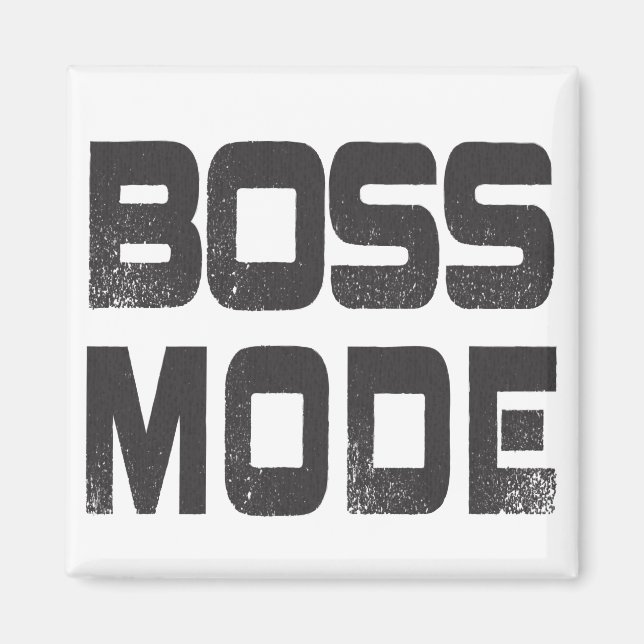 Boss Mode Magnet (Vorne)